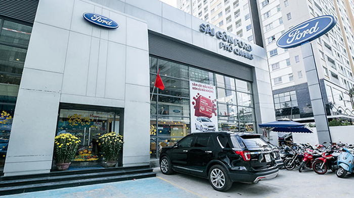 HCM: Đại lý Sài Gòn Ford, chi nhánh Phổ Quang